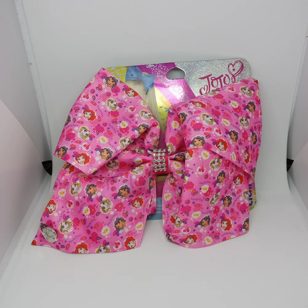 JoJo Siwa Vibrant Pink Character Hair Bow